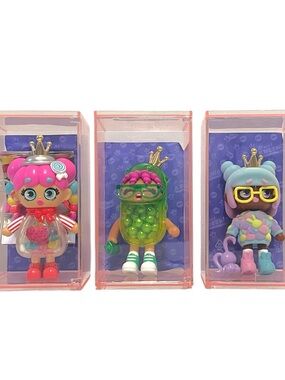 XOX Kweenie Collectible Kids Doll Set - Suga, Pickles, Plushies